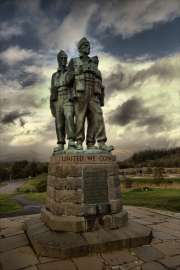 Commando Memorial, Spean Bridge, Inverness-shire, Scotland.